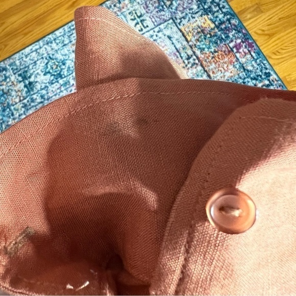 Andie The Corvo Button Up Linen Auburn Size S NWT - Picture 15 of 15